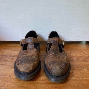 Dr. Martens Vintage Leather Mary Janes Sz 8